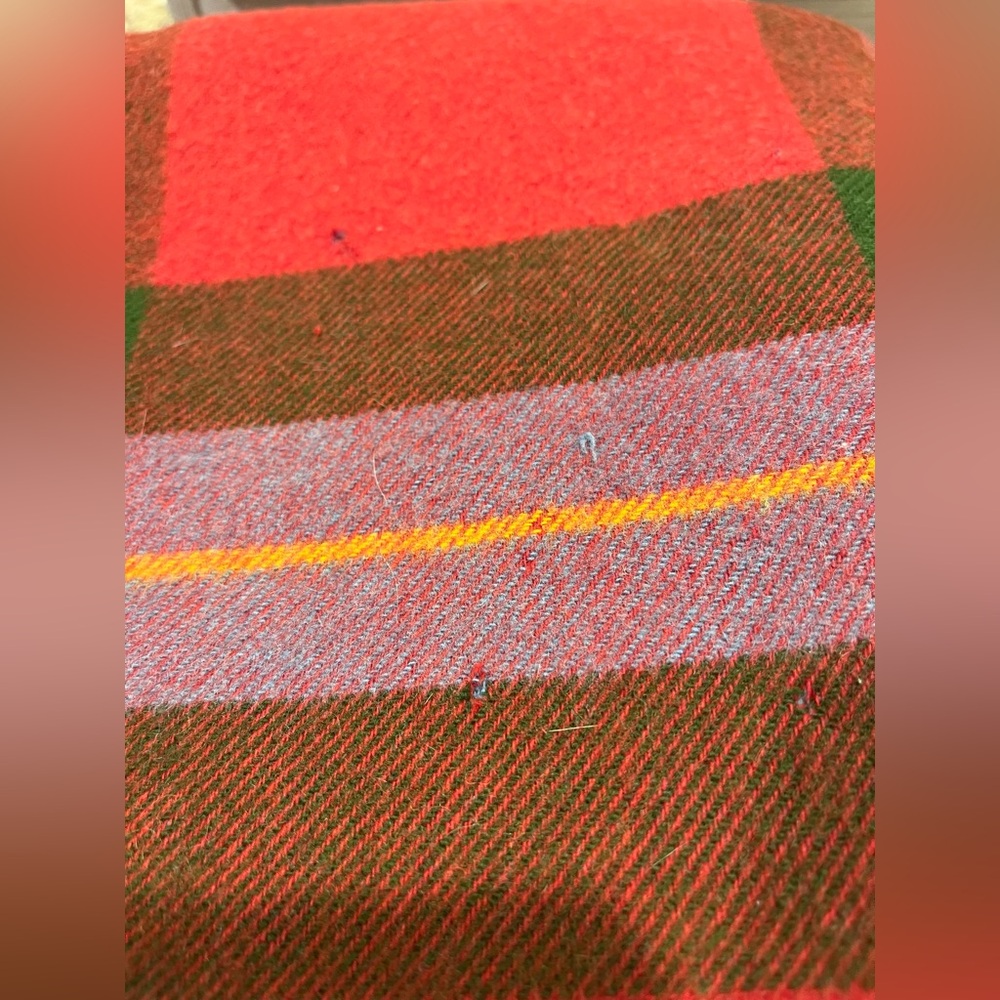 Vintage English Pram Blanket/Lapghan - Picture 7 of 8